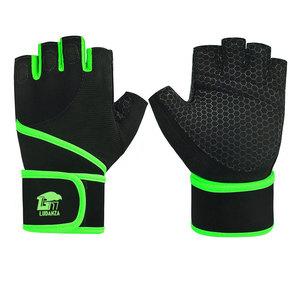 ถุงมือหนังแกะสำหรับฟิตเนสหนังแกะดีไซน์ใหม่ - Product Image 3