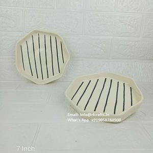 ชุดจานเซรามิกลายครามสำหรับใช้ในงานแต่งงานโรงแรมและรับประทานอาหารที่บ้าน - Product Image 4