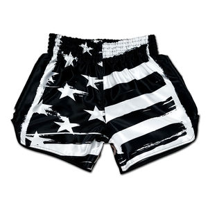 Nouvelle tendance en gros mode Short de boxe gym formation Muay Thai boxe tache Short Mma Shorts Muay Thai enfants Muay Thai Shorts - Product Image 1