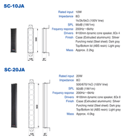 Uni-pex Columna de Sonido para Cine en Casa Monitor de Estudio Profesional para Fiestas, Mini Altavoces de Sistema de Audio de Plástico con Alimentación de 8 V CC