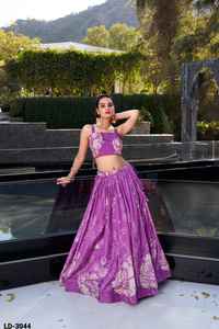 Nuevo Lehenga Choli de Diseñador para Mujer, para Bodas y Festivales, Cosido con Lona y Can Can, con Blusa Elegante y Conjunto de Koti - Product Image 5