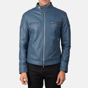 Chaqueta de cuero personalizada de alta calidad para hombre, estilo urbano de Pakistán, con cremallera para invierno, la chaqueta más popular para hombre. - Product Image 4