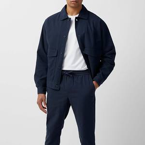Veste softshell d'hiver personnalisée pour hommes, revêtement imperméable et coupe-vent, doublure polaire pour vêtements de travail, nouveau style avec logo à l'avant - Product Image 5