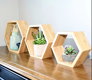 Wholesale Eco-Friendly Wooden <b>Shelves</b> for Home and Office Handmade Craft Wood Products for Wall <b>Hanging</b> <b>Storage</b> and Decoration - Product Image 3