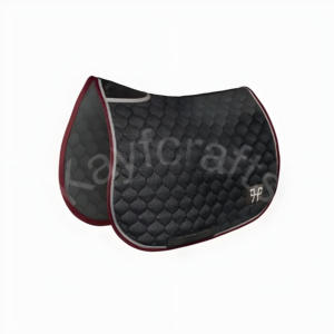 Almohadilla de sillín anatómica Horse Pilot con malla 3D y Cruz de piel sintética - Product Image 1