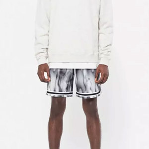 Short de bain de bonne qualité pour homme, imprimé, maille doublée, respirant, vente en gros - Product Image 5