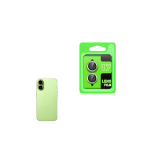 Protector de Lente de Cámara Ultrafino de Vidrio Templado Morado Claro Premium para iPhone 17 CL-07 - Product Image 2