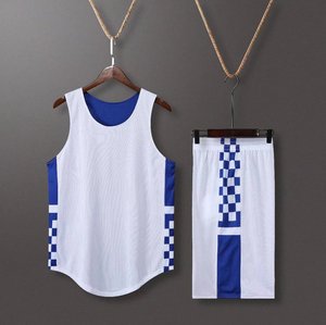 Conjunto de camiseta de baloncesto reversible personalizado, uniforme de malla de secado rápido con diseño de sublimación, transpirable, listo para el juego de práctica - Product Image 2