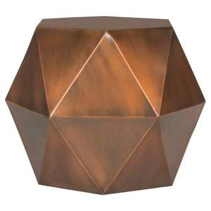 Mesa de Centro Extensible de Hierro Moderna y Contemporánea con Tamaño Personalizable y Superficie Metálica para Sala de Estar - Product Image 3