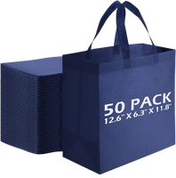 Sac de courses pliable réutilisable en tissu non tissé écologique, thermosoudé, promotionnel, CENPLAS RTS-NW, fabriqué au Vietnam, entrepôt n°