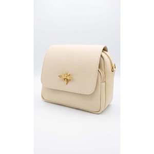 Bolso cruzado estructurado en piel genuina Dollaro - Hecho en Italia - Art. 26093 - Product Image 1