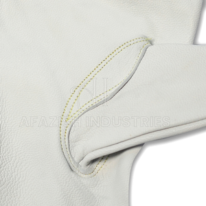 Guantes de Trabajo Unisex de Cuero Vacuno para Protección de Manos, Construcción, Conducción, Carreras, Mantenimiento General, Guantes de Trabajo - Product Image 5