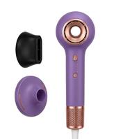 Sèche-cheveux ionique professionnel haute vitesse pour des coiffures sans frisottis, léger, avec moteur sans balais, concentrateur et support mural