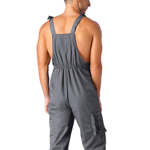 Vêtements de travail tendance 2025, combinaison de travail décontractée pour homme en polyester de haute qualité, logo personnalisé, vêtements de travail tendance, uniforme OEM - Product Image 3