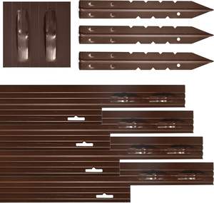 Borde de paisaje de acero galvanizado personalizado para el hogar Jardinería al aire libre Precio de fábrica ODM OEM Maceta Constructor - Product Image 1