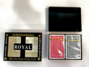 ไพ่พลาสติกสีดำสำหรับเล่นการ์ดสีดำแบบดั้งเดิมผลิตจากผู้ผลิตอินเดียขายส่งใช้ในงานปาร์ตี้ - Product Image 3