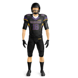 Maillot de football américain élégant Uniforme de vêtements de sport de bonne qualité avec manches courtes Caractéristiques respirantes et grande taille - Product Image 2