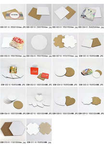 110. Juego de posavasos de madera artesanales de primera calidad, diseñados con textura de madera natural resistente, ideales para un uso duradero en la mesa. - Product Image 2