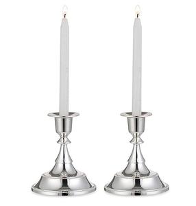 Juego de 2 portavelas de metal de aluminio Diseño elegante Electrochapado Único Hecho a mano Acabado pulido Iluminación decorativa - Product Image 2