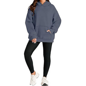 Sudadera con capucha lavada de otoño ecológica de alta calidad de algodón pesado High Street Loose Fit Custom Hoodies - Product Image 4