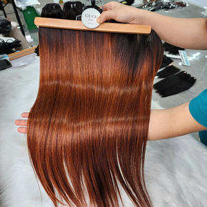 Extensiones de cabello humano crudo vietnamita PREMIUM SDD 100%, paquete de hueso recto, longitudes rectas naturales, 10-30 pulgadas - Product Image 4