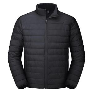 Chaquetas de Hombre con Cremallera de Alta Calidad, Chaqueta Acolchada con Cuello Camisero Personalizada, Chaquetas de Invierno Casuales, Elegantes y Resistentes al Viento - Product Image 3