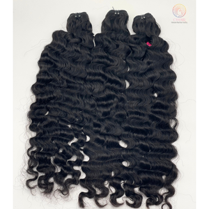 Vẻ Đẹp Cô Gái Bán Chạy Nhất Màu Sắc Tự Nhiên # A27 Sóng 20 Inches <span class=keywords><strong>DD</strong></span> Chất Lượng Nhà Tài Trợ Duy Nhất Tóc Thraw Loose Sóng Bó - Product Image 6