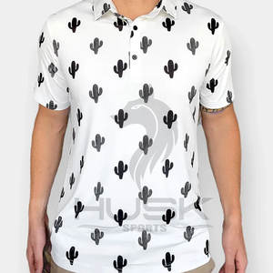 เสื้อโปโลพิมพ์180สแปนเด็กซ์92% 8% โพลีเอสเตอร์พิมพ์ซับลิเมชัน GSM - Product Image 6