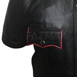 Chemise en cuir de haute qualité pour hommes, couleurs personnalisées, col haut, motif imprimé, taille plus, état neuf, vente en gros - Product Image 4