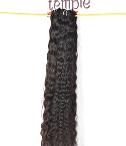 Venta al por mayor 100% Virgin Bundle Raw Vietnamese Color Natural Cabello Negro Mujeres máquina doble trama Extensiones de cabello humano barato - Product Image 3