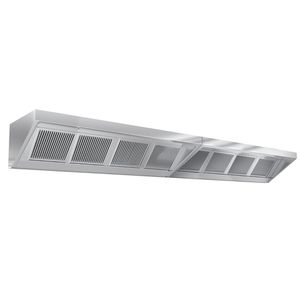 เครื่องดูดควันติดผนังแบบพาณิชย์ - 3200 มม. - พร้อมแผ่นกรองและไฟ LED - Product Image 1