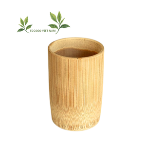 Tasse en bambou réutilisable de haute qualité et échantillon gratuit/tasse en bambou avec logo laser gravé Fabriqué en Eco2go Viet Nam - Product Image 2