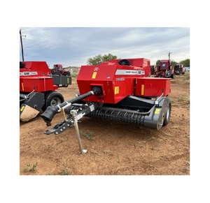 Massey Ferguson 1840 Hay <b>Baler</b> for sale features an inline design with 100 strokes per minute and 18 inch wide flakes - Product Image 5