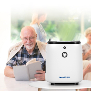 Mesin pembuat oksigen dosis pulsa langsung pabrik desain ringkas konsentrator oksigen rumah portabel ringan - Product Image 2