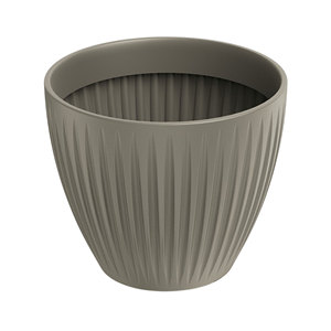 Vaso rotondo Latia 30x25 moka - Product Image 1