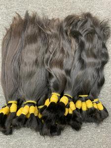 Cabello natural virgen sin procesar para bebé, cabello natural liso, cutícula alineada, venta al por mayor, envío directo - Product Image 4