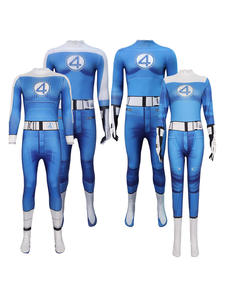Baige Fantastic Four Costume de cosplay une pièce pour Halloween et scène Performance Tenue inspirée de la télévision et du film - Product Image 6