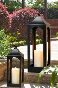 Faroles Decorativos Colgantes de Vidrio Compactos con Diseño Ligero, Adecuados para la Decoración del Hogar, Iluminación de Balcones - Product Image 4