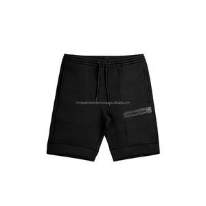 Pedido a granel, pantalones cortos grises personalizados para correr, pantalones cortos de gimnasio para hombres, OEM, sudor, carga táctica duradera, calle alta, 100% algodón, secado rápido, lavado con ácido - Product Image 4