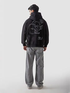 Fabrication de vêtements Street-wear Sweat à capuche personnalisé 100% coton de haute qualité pour hommes - Product Image 2