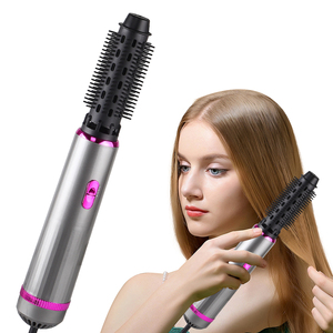 Sèche-cheveux professionnel Brosse à ions négatifs Peigne Séchage volumateur 5 en 1 Sèche-cheveux Brosse à air chaud Styler - Product Image 5