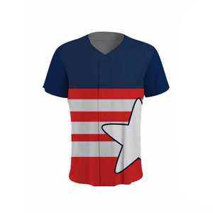 Maillot de football de haute qualité, personnalisable, imprimé numérique, respirant, en maille, avec boutons, 100% polyester, manches courtes - Product Image 2