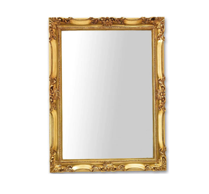 Gold <b>Frame</b> Handmade Classic French Style Baroque Wall <b>Mirror</b> - Product Image 1