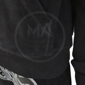 Nuevo conjunto de chándal deportivo de invierno de talla grande para hombre, ropa deportiva de algodón 100% personalizable, transpirable, de secado rápido, más vendido - Product Image 5