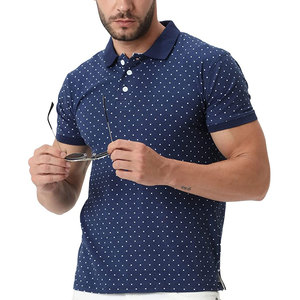 2024 vente en gros de polos OEM sur mesure pour hommes avec des matériaux de haute qualité couleurs personnalisées taille et logo imprimé chemises pour hommes - Product Image 1