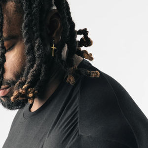 เสื้อยืดผู้ชายผ้าคอตตอน100% แห้งเร็วสำหรับผู้ชายเสื้อยืดคอกลมสำหรับใส่เดินถนนโลโก้ได้ตามต้องการ - Product Image 5