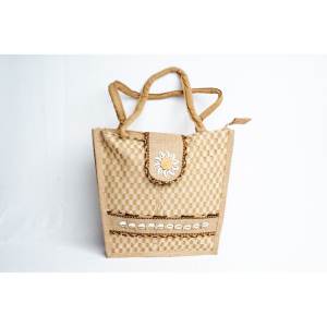 New Spot Wholesale Jute Bag with <b>Unique</b> Designed Durable Quality Jute Bag for Daily Shopping Uses by Indian Exporters - Product Image 1