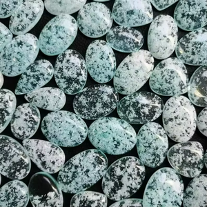 เฮมิมอร์ไฟต์ทรงหลังเบี้ยธรรมชาติ งานแฮนด์เมด คุณภาพสูง พลอยเฮมิมอร์ไฟต์รูปทรงผสม สำหรับทำเครื่องประดับ ขัดเงา - Product Image 1