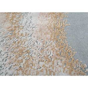 Tapis en laine et viscose noué à la main gris et noir Entropy, motif abstrait pour usage domestique - Siwv-06 - Product Image 3