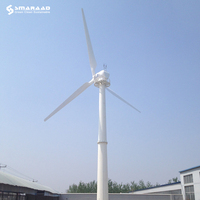 Smaraad personnalisé 100KW 200KW 500KW éolienne industrielle éolienne horizontale 380V